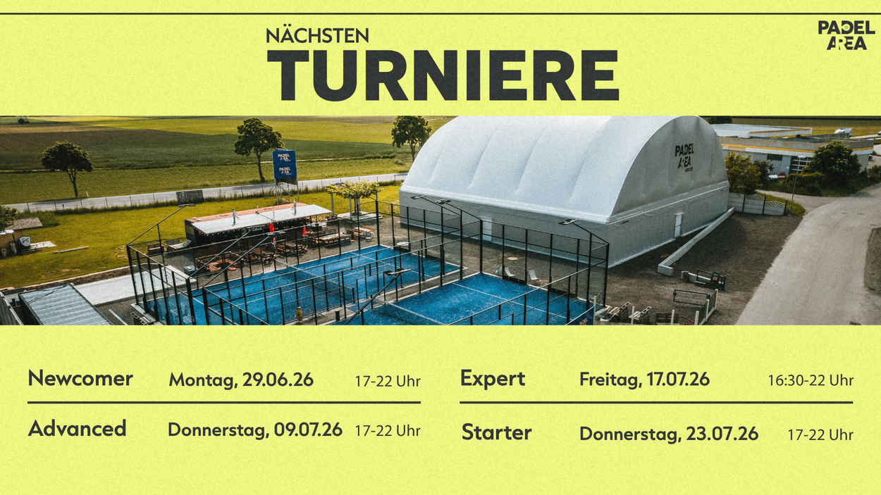 TURNIERE Juli2026| PADELAREA TULLNERFELD