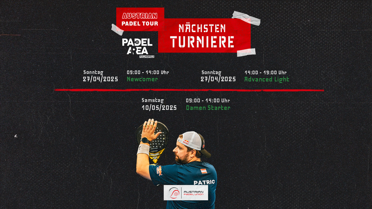 TURNIERE | PADELAREA TULLNERFELD